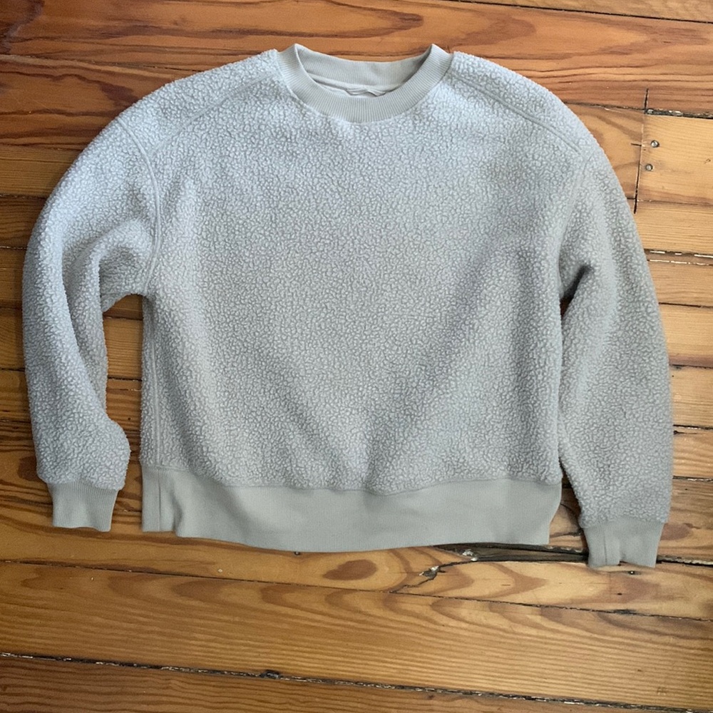 Everlane The ReNew Teddy Oversized Crew